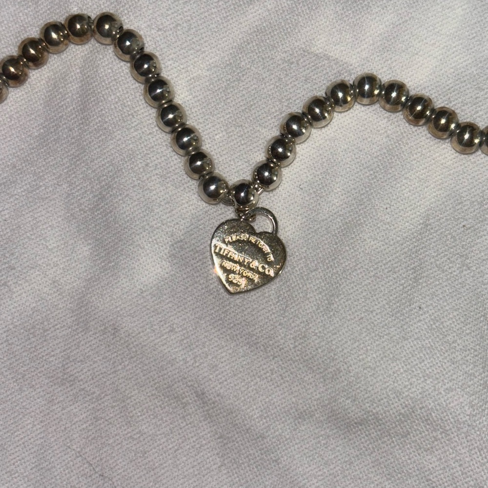 Tiffany & Co. pink enamel bracelet